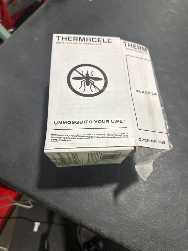 Photo 1 of Thermacell Mosquito Repellent E-Series Rechargeable Repeller; Patio Shield 20’ Mosquito Protection Zone; Includes 36-Hr Repellent Refill; No Flame or Scent; Bug Spray and Bug Zapper Alternative