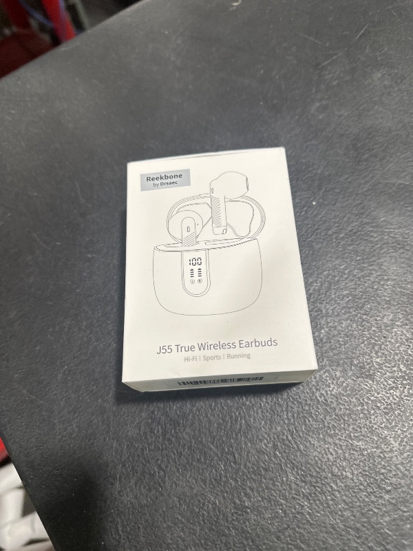 Photo 1 of Wireless Earbuds, Bluetooth Headphones V5.4 Stereo Bass Ear Buds with ENC Noise Cancelling Mics,56H Bluetooth Earbuds with LED Display Charging Case, IP7 Waterproof Earphones for Android iOS?2025?