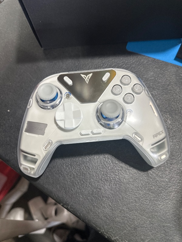 Photo 1 of FLYDIGI APEX 4 Wireless PC Controller Forceflex Joystick Forceadapt Trigger 1000Hz Report Rate Full-Color LCD Display 1500mAh Battery Stereo Vibration PC/Switch/Switch2/TV/Android/Laptop