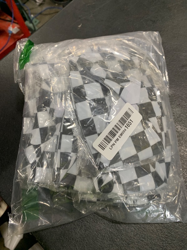 Photo 1 of Hollowfly 12 Pack Black and White Checkered Flag Themed Beach Ball for Kids 7.87" Bulk for Summer Pool and Beach Game Gifts Race Car Birthday Party Supplies and End of The Year Class Decorations Favor