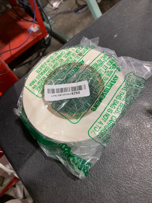 Photo 1 of Stuck-O-Tape - Multi-Purpose Polyethylene Tape - Indoor/Outdoor Masking Surface Protection - Clean Release Low Residue UV Resistant - Single Roll, White, 2 inch x 60yd