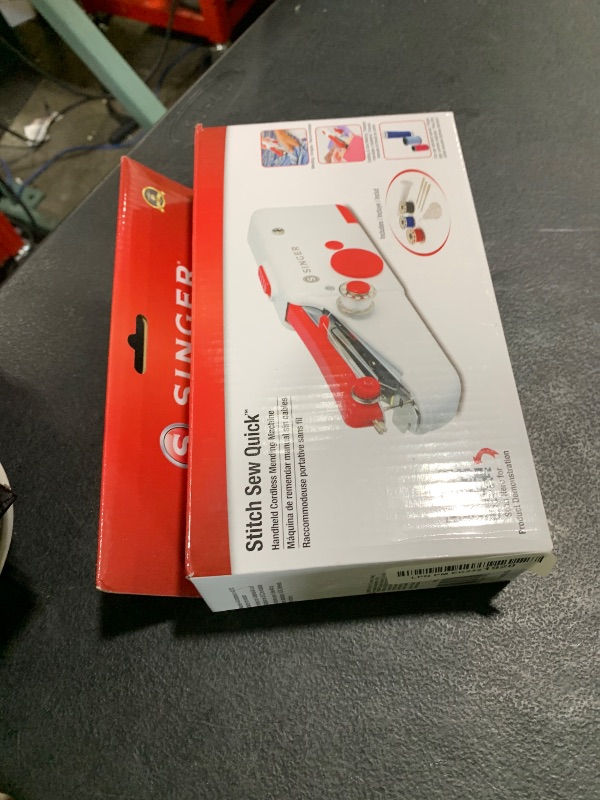 Photo 1 of SINGER Stitch Sew Quick Portable Mending Machine - Single Thread Machine for Quick Repairs