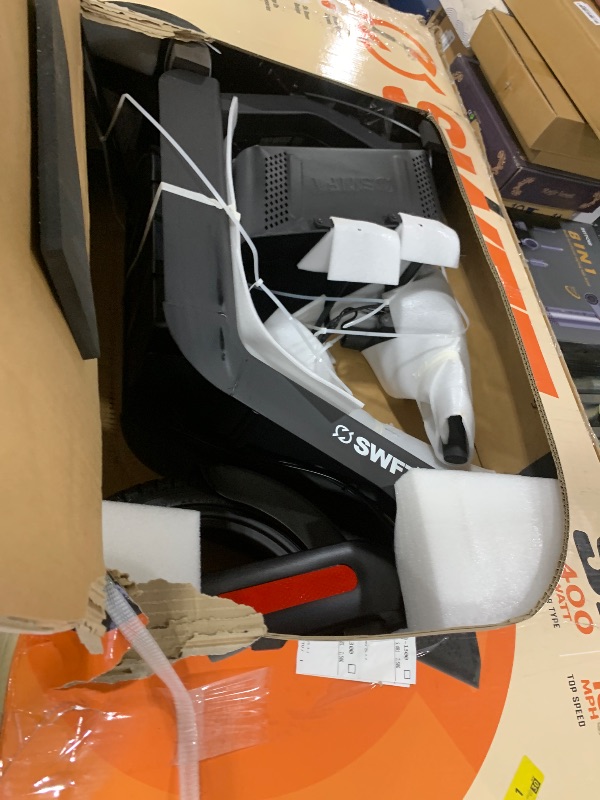 Photo 1 of SWFT Electric Scooter Compact Foldable Scooter, LCD Display, Bluetooth Speaker, Rechargeable Long-Lasting Battery, Reliable Motor, Durable Wheels, Bright Headlight, Fast E-Scooter for Adults & Kids