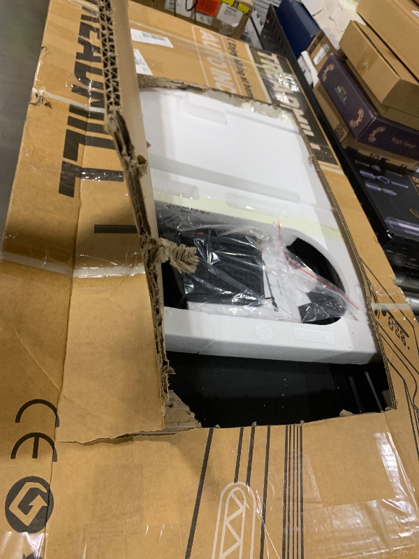 Photo 1 of THERUN Walking Pad Treadmill, 2.5 HP Under Desk Treadmills, 2 in 1 Foldable Treadmill for Home, Walking Pad with Handle Bar, 15" Widened Running Belt, with Remote Control & LED Touch Screen