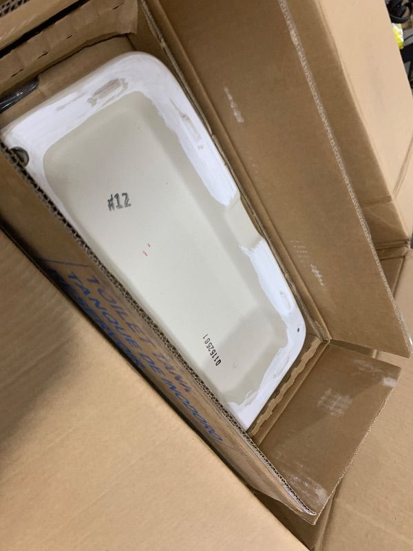 Photo 1 of TOTO Drake 1.28 GPF Toilet Tank with WASHLET+ Auto Flush Compatibility, Sedona Beige - ST776EA#12