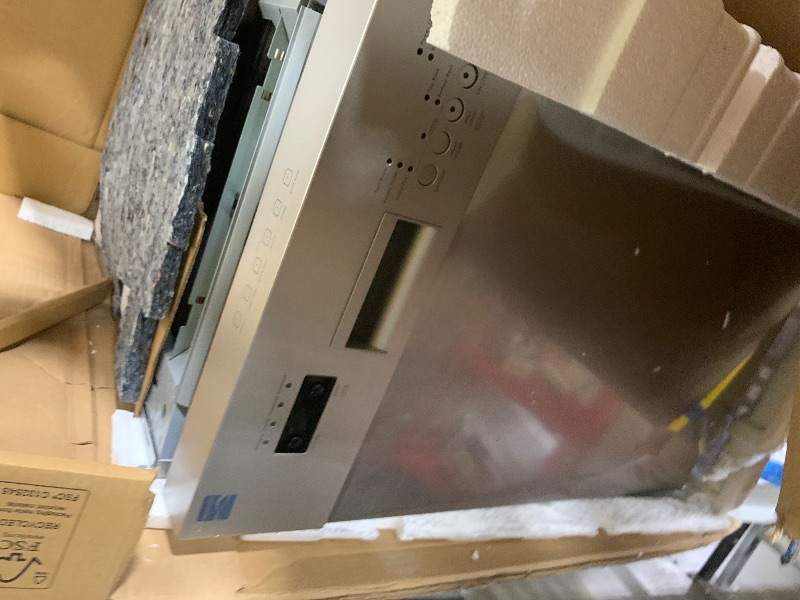 Photo 1 of Kenmore 18" Built-In Stainless Steel Tub Dishwasher with EasyFlex 3rd Rack, SmartWash, UltraWash Plus, TurboDry, MoreSpace Adjustable Rack, Energy Star Certified, Fingerprint Resistant Stainless Steel