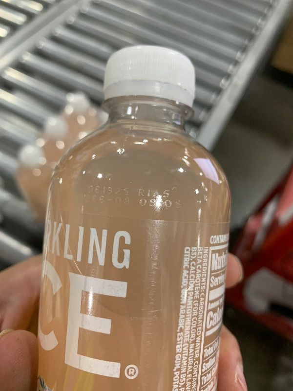 Photo 1 of Sparkling Ice, Pink Grapefruit Sparkling Water, Zero Sugar Flavored Water, with Antioxidants and Vitamins, Zero Sugar, 17 fl oz Bottles (Pack of 12)