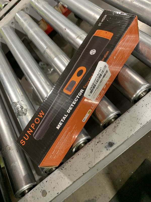 Photo 1 of SUNPOW Metal Detector Pinpointer for Adults & Kids, Fully Waterproof, 360°Detection Handheld Pin Pointer Wand with LCD Screen, 3 Modes (Buzzer, Vibration,Sound) for Treasure Hunting- OTMD08