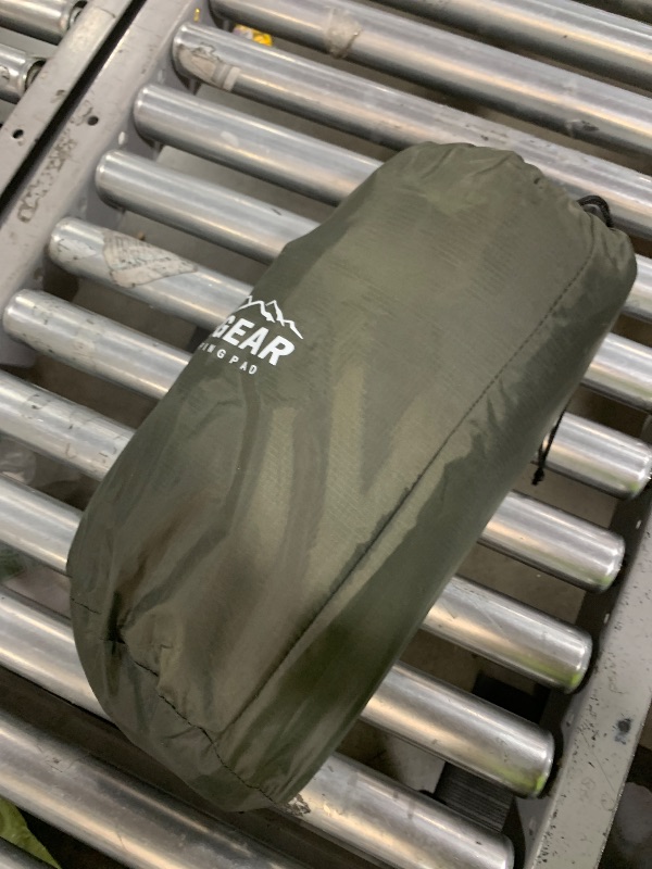 Photo 1 of Elegear Double Sleeping Pad for Camping, 4.7" Ultra-Thick Self Inflating Camping Pad 2 Person with Pillow Built-in Foot Pump, Portable Camping Sleeping Mat for Backpacking Hiking Tent(Army Green Full)