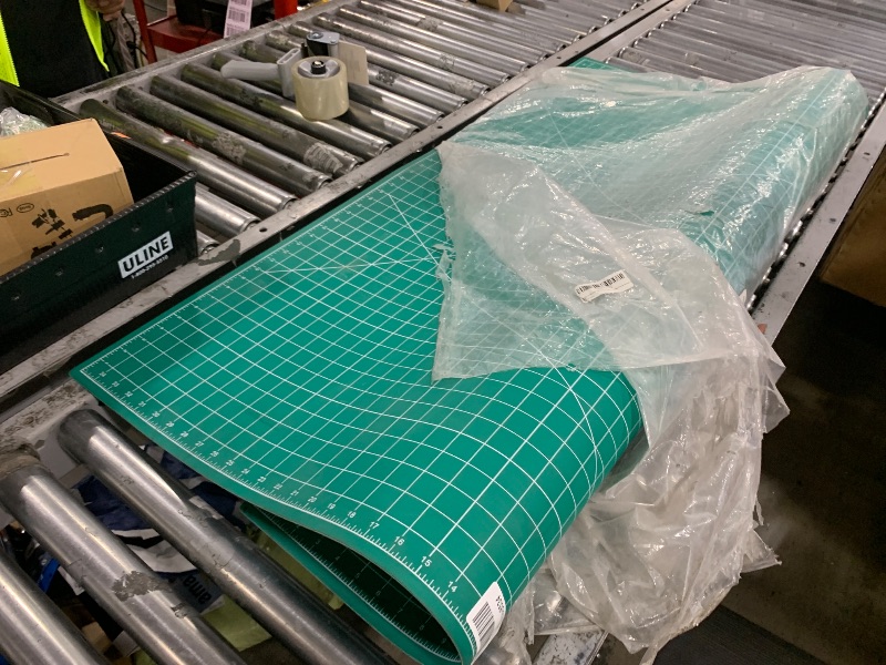 Photo 1 of WorkLion 36" x 48" Self Healing Cutting Mat: Double sided 5-Ply Non-Slip - Professional for Scrapbooking & Quilting & Sewing & Arts & Crafts Project (Green)…