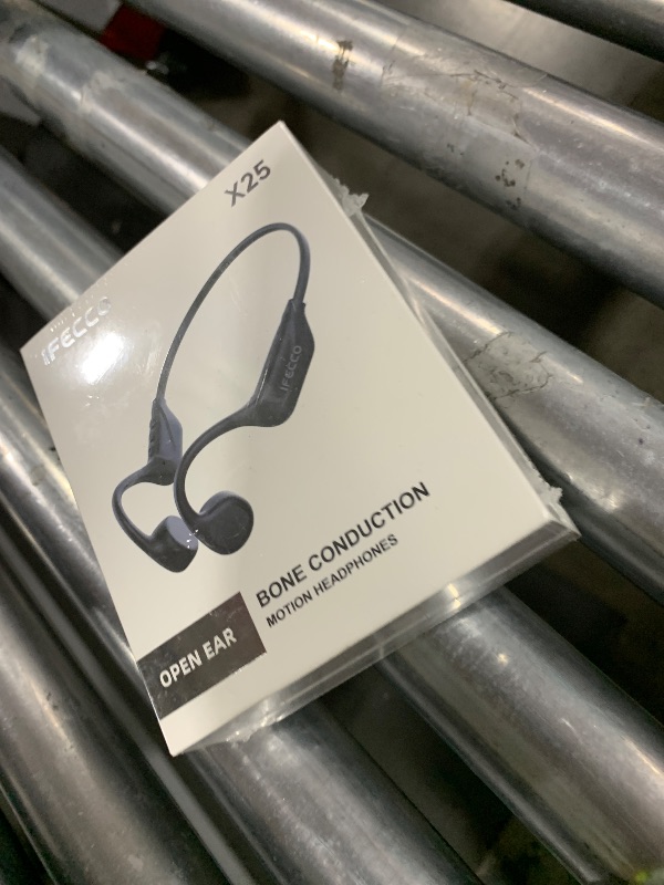 Photo 1 of IFECCO Bone Conduction Headphones Bluetooth 5.4 - Wireless Open Ear Headphones with Mic,IPX5 Waterproof Bone Conduction Earbuds 10H Playtime for Cycling Running Hiking Bicycle