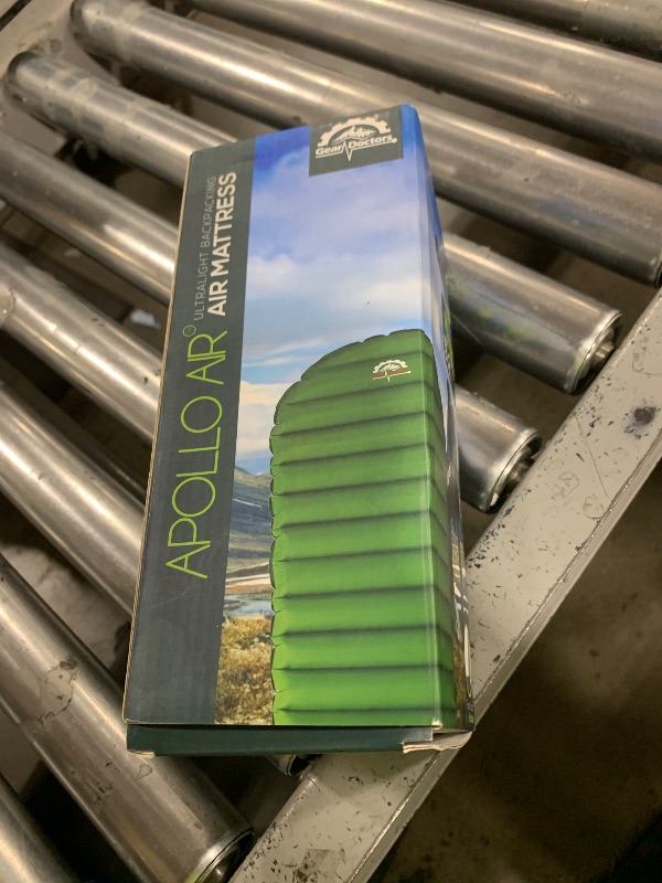 Photo 1 of Gear Doctors Ultralight 17oz Camping Sleeping pad ApolloAir - Compact, Warm 5.2 R-Value 4 Season Air Mattress, Perfect for Backpacking, Hiking - Lightweight Inflatable & Compact Sleep Pad