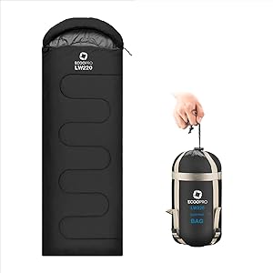 Photo 1 of ECOOPRO Warm Weather Sleeping Bag - Portable, Waterproof, Compact Lightweight, Comfort with Compression Sack - Great for Outdoor Camping, Backpacking & Hiking-83 L x 30" W Fits Adults
