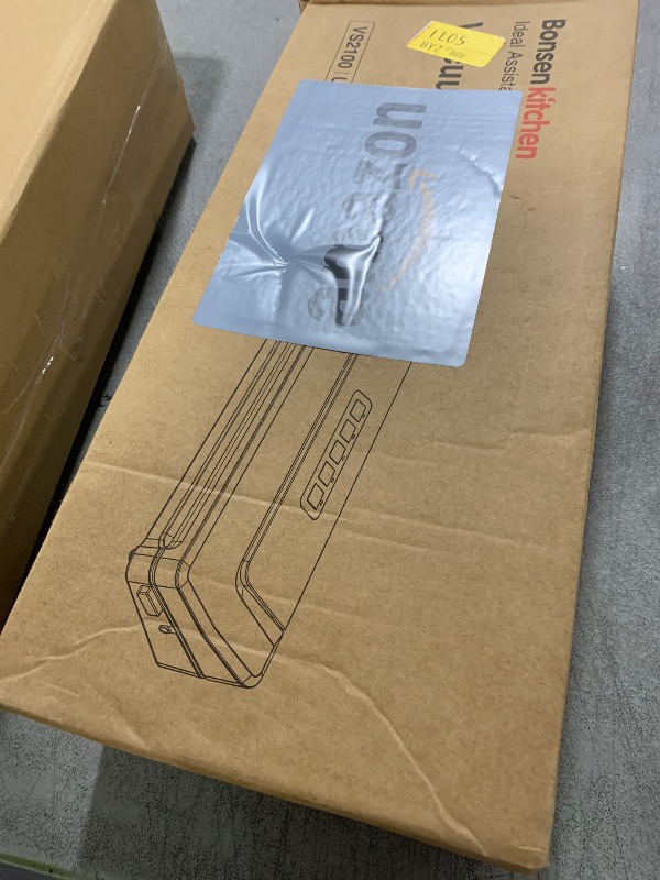Photo 1 of [Updated 2025] Bonsenkitchen Vacuum Sealer Machine + 40 Vacuum Bags, Fast-Compact/Multi-Functional Food Vacuum Sealer with External Vacuum System, Silver