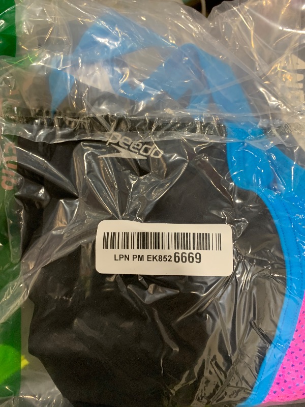 Photo 1 of Speedo Girl's Swimsuit One Piece Mesh Splice Thick Strap