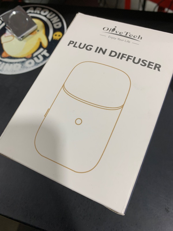 Photo 1 of OliveTech Plug in Oil Diffuser, Scent Diffusers for Home, Aroma Waterless Wall Fragrance Diffuser, Hotel Collection Diffuser, 2X 10ml Essential Oil Included