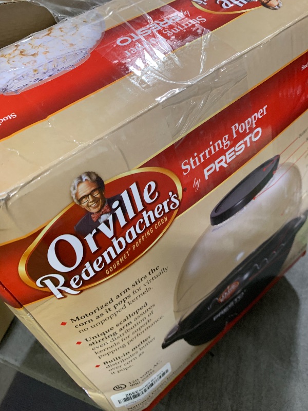Photo 1 of Presto 05204 Orville Redenbacher's Stirring Popper