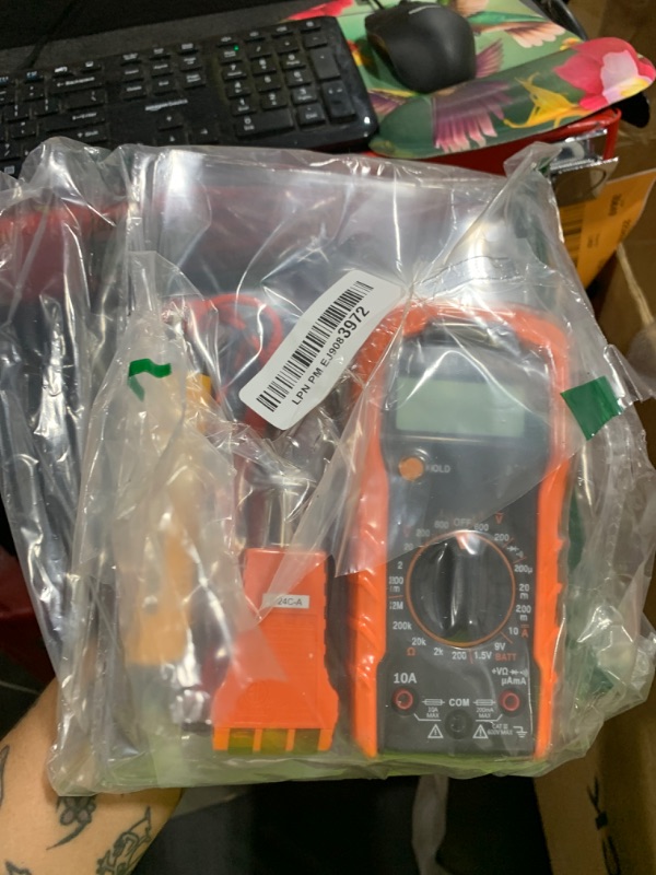 Photo 1 of Klein Tools 69149P Electrical Test Kit with Digital Multimeter, Non-Contact Voltage Tester and Electrical Outlet Tester, Leads and Batteries