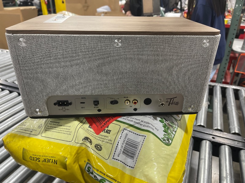 Photo 1 of Klipsch The Three Plus Premium Bluetooth Speaker System, Walnut