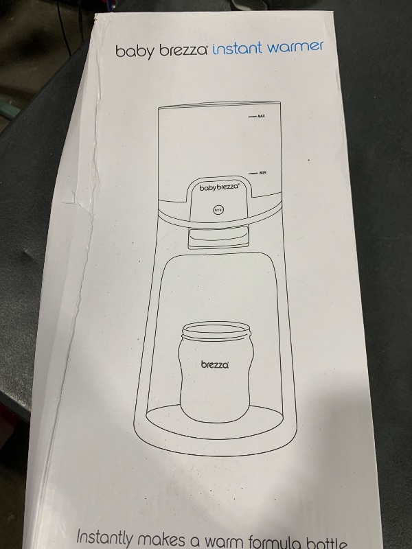Photo 1 of Baby Brezza Instant Baby Bottle Warmer - Fast Water Warmer Instantly Dispenses 24/7 in 3 Temperatures, Charcoal