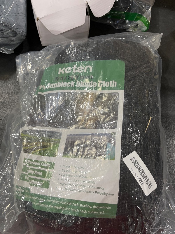 Photo 1 of 40% Garden Shade Cloth, 10x20FT HDPE Mesh Tarp with Upgraded Grommets, UV-Resistant Outdoor Sun Shades for Greenhouse, Garden, Patio Plants, Pergola