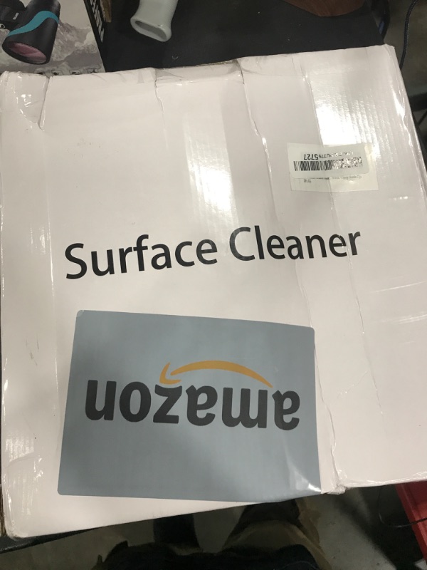 Photo 1 of 14" Pressure Washer Surface Cleaner 4500 PSI with 304 Industrial-Grade Stainless Steel Housing,1/4” Quick Plug, 4 Universal Wheels, 2 x 15 Extended Wands, 2 Replacement Nozzles, 4 Spray Nozzle Tips