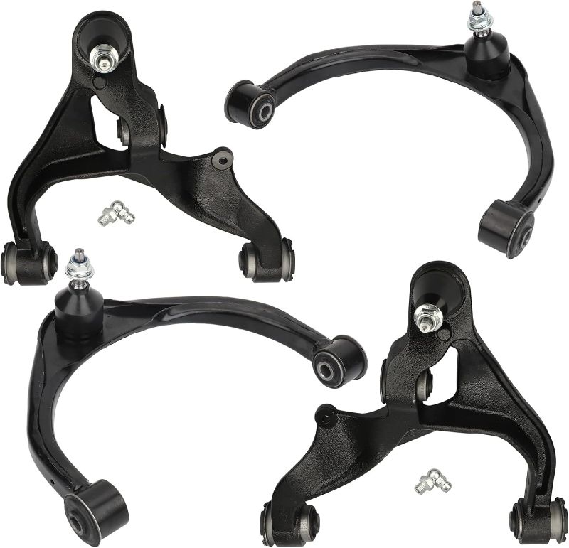 Photo 1 of Front Upper & Lower Control Arms w/Ball Joints for Dodge Ram 1500 5-LUG 4WD 2009-2018, 2WD 2013-2018, Classic 4WD 2019