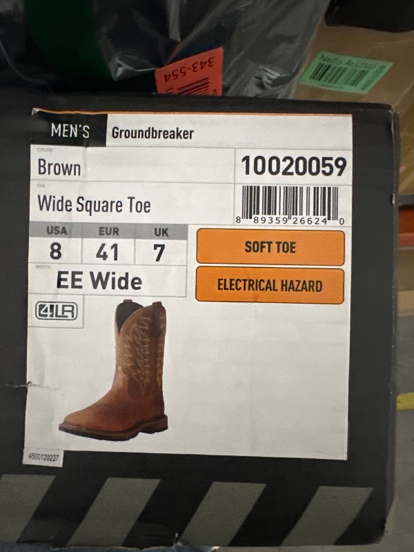 Photo 1 of Ariat Groundbreaker Square Toe Work Boot – Men’s Western Work Boot