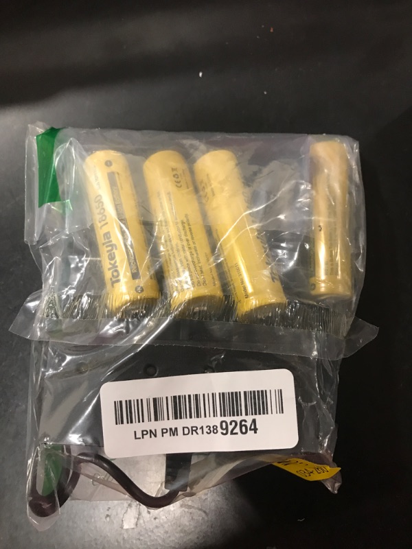 Photo 1 of 6pcs 1?8?6?50 Rechargeable Batter?y 5000mAh W?i?th 18650 Battery Charger,Universal Charger for Rechargeable 3.7V Li-ion Batteries 26650 14500 10440 Tokeyla (Button Top Type)
