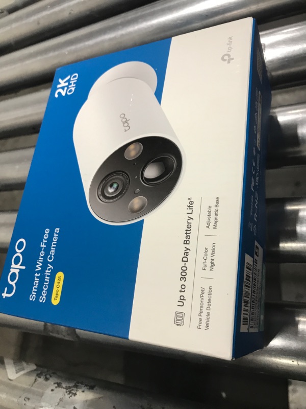 Photo 1 of TP-Link ???? MagCam, 2024 PCMag Editors’ Choice & Wirecutter Recommended Outdoor Security Camera, 2K, Battery, Magnetic Mount Wireless Camera, 150° FOV, SD/Cloud Storage, Person/Vehicle Detection