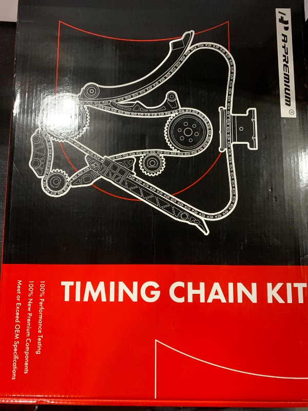 Photo 3 of A-Premium 11PCS Engine Timing Chain Kit W/Sprocket & Tensioner & Guide Compatible with Porsche Cayenne 2008-2019, Panamera 2010-2016 - 4.8L, V8 - Replace# 94810516910, 94810725212