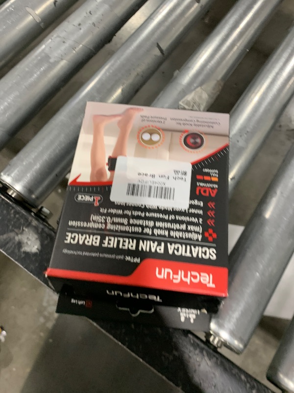 Photo 1 of Tech Fun Sciatica Pain Relief Devices - 2025 New Sciatica Pain Relief Brace with Adjustable Knob and 2 Versions Pressure Pad for Sciatica Nerve, Lower Back & Hip Pain Relief,Knee Brace for Men Women