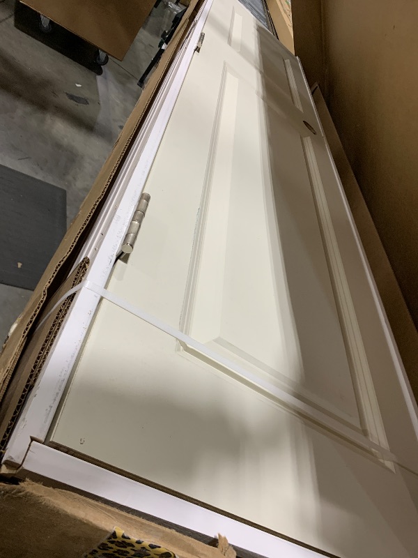 Photo 5 of National Door Company ZZ365040L Solid Core, Molded, 2-Panel, Left Hand, Prehung Interior Single Door, 18" x 80" on 6-9/16" Jamb, MDF