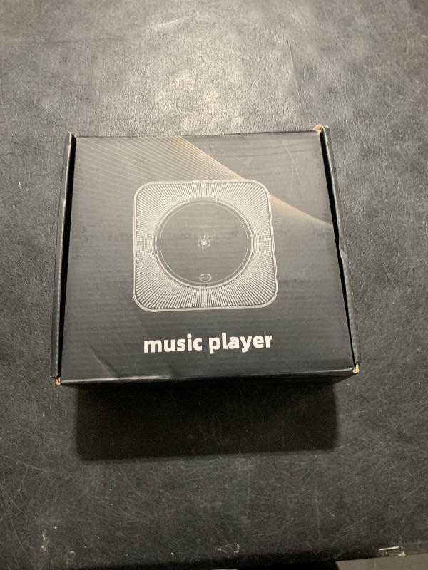 Photo 1 of Gueray CD Player Portable Bluetooth Desktop CD Player for Home with Timer Built-in HiFi Speakers with LCD Screen Display Boombox FM Radio USB Type-c