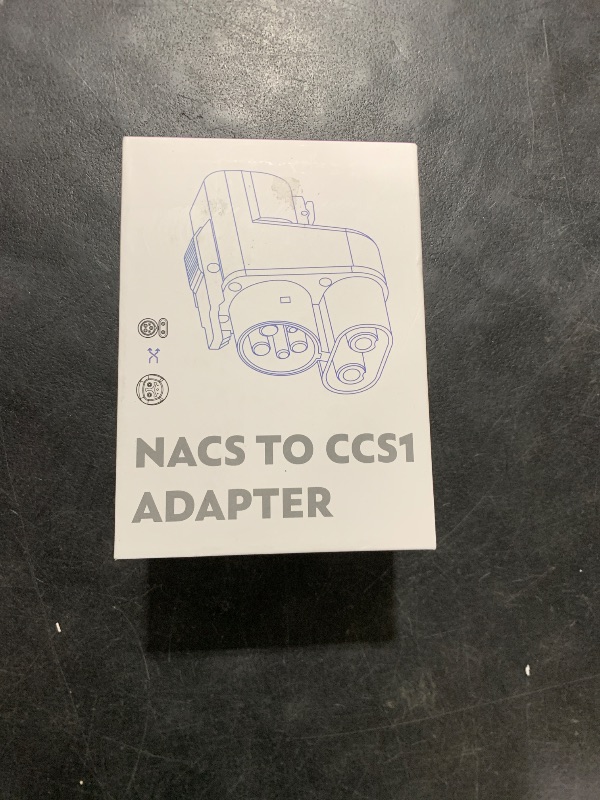 Photo 1 of Tesla Supercharger Adapter, NACS to CCS Adapter, Fast Charge Your CCS1 EV at Tesla Superchargers, Electric Vehicle Charging Adapter for Ford, Rivian, GM, Volvo and Polestar EVs