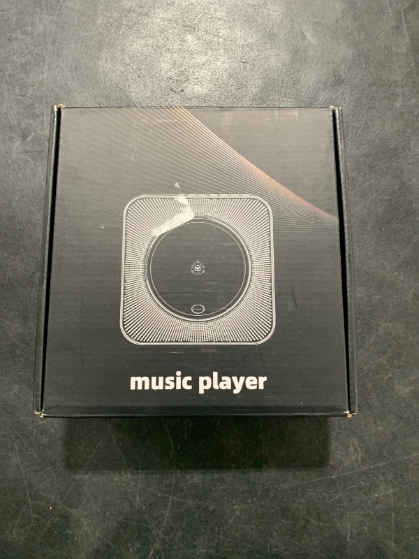 Photo 1 of Gueray CD Player Portable Bluetooth Desktop CD Player for Home with Timer Built-in HiFi Speakers with LCD Screen Display Boombox FM Radio USB Type-c