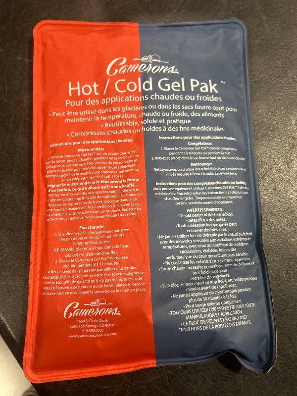 Photo 1 of HOT COLD GEL PACK 