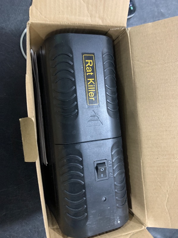 Photo 1 of 2025 Electric Mouse Trap Zapper Rat Traps Outdoor,Effective Electric Mice Traps for House Indoor Kill,Reusable and No Touch Rodent Control for Home Apartment Attic Garage Use