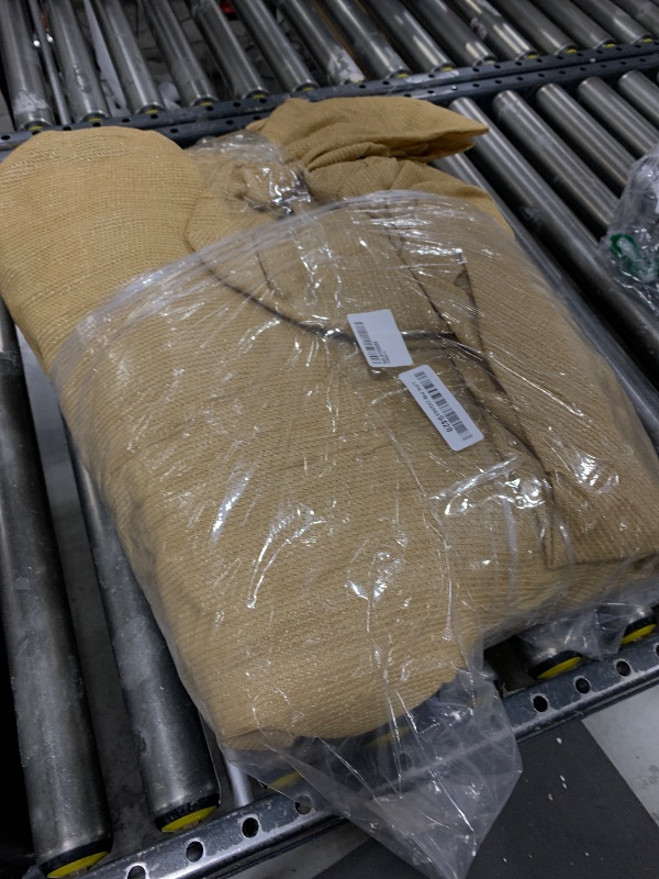 Photo 1 of ColourTree 20' x 20' x 28.3' Sand Right Triangle CTAPRT20 Sun Shade Sail Canopy Mesh Fabric UV Block UPF50 - Commercial Heavy Duty - 190 GSM - 3 Years Warranty (We Make Custom Size)