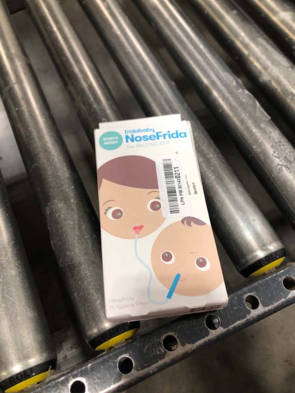 Photo 1 of Frida Baby NoseFrida SnotSucker for Baby, Nasal Aspirator for Baby, Nose Sucker Baby Nasal Aspirator for Baby, Congestion Relief with 24 Extra Hygiene Filters, FSA/HSA Eligible