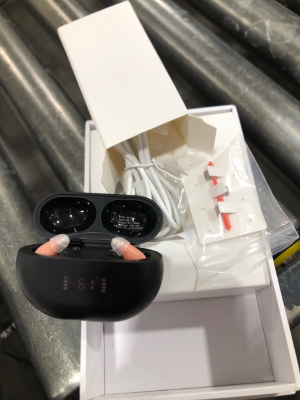 Photo 1 of Hearing Aids, Rechargeable 16-Channel Digital OTC Hearing Aids for Seniors Hearing Loss with Charging Case, Invisible Hearing Amplifier with Noise Cancelling for Adults