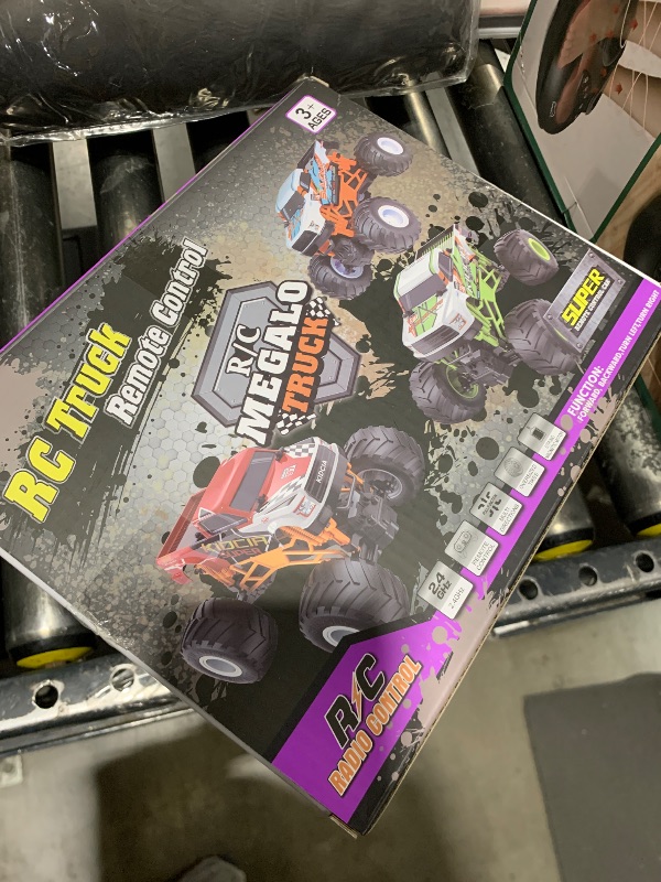 Photo 1 of Scientoy Remote Control Car, 20KM/H Monster Truck Toys for Ages 5-7, 1:16 Scale All Terrain RC Cars for Boys & Girls Age 4-7, 2.4Ghz Off Road RC Truck, Christmas Birthday Gift for Kids