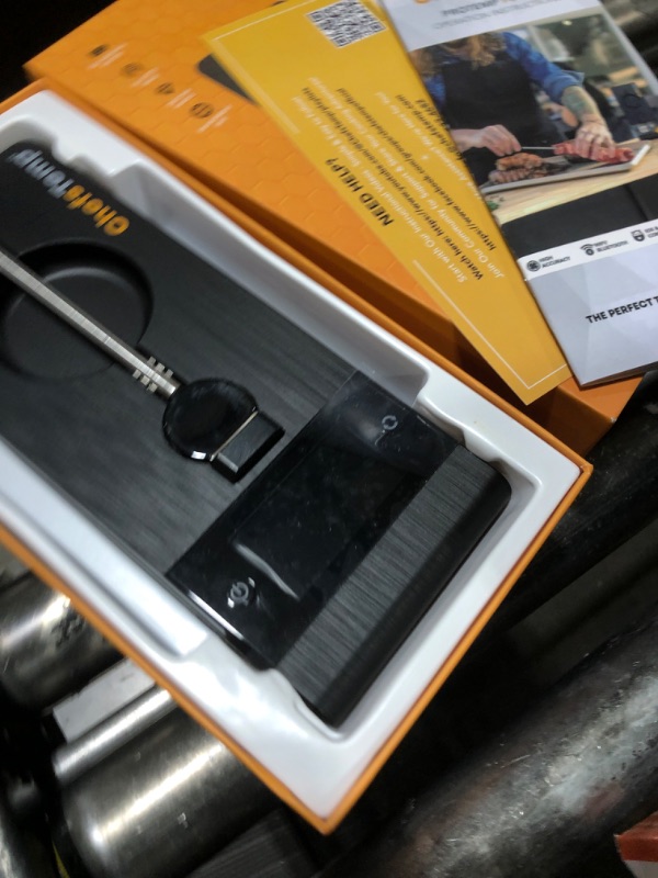 Photo 1 of ChefsTemp ProTemp Plus Next-Gen Wireless Meat Thermometer Digital Unlimited Range Bluetooth & WiFi Enabled Smart Cooking Grilling Smoker BBQ Oven Kitchen Rotisserie (Stand + 1 Probe)