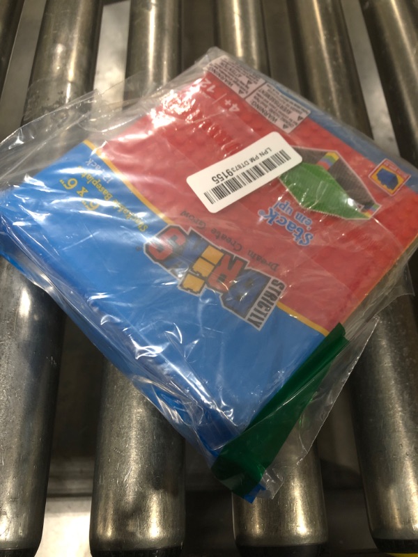 Photo 1 of Strictly Briks 12 Pack Classic Stackable Baseplates 6x6, for Building Bricks, 20x20 Studs Plates Mats 100% Compatible with All Major Brands, Stackable for Top & Bottom Sides, 12 Rainbow Colors