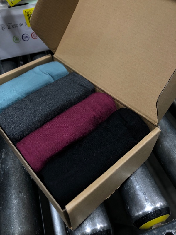 Photo 1 of TIICHOO Period Underwear for Women Heavy Flow Soft Menstrual Panties Teens Ladies Leakproof Incontinence 5 Pack (1 Black/1 Light Grey/1 Burgundy/1 Rose Gold/1 Turquoise Green, Medium)