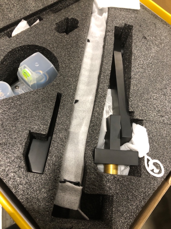 Photo 1 of DASAN Tub Shower Faucets Sets Complete Matte Black Bathtub Shower System with Tub Spout, Bathtub Faucet Set Tub and Shower Faucet Combo Trim Kit with Rough-in Valve