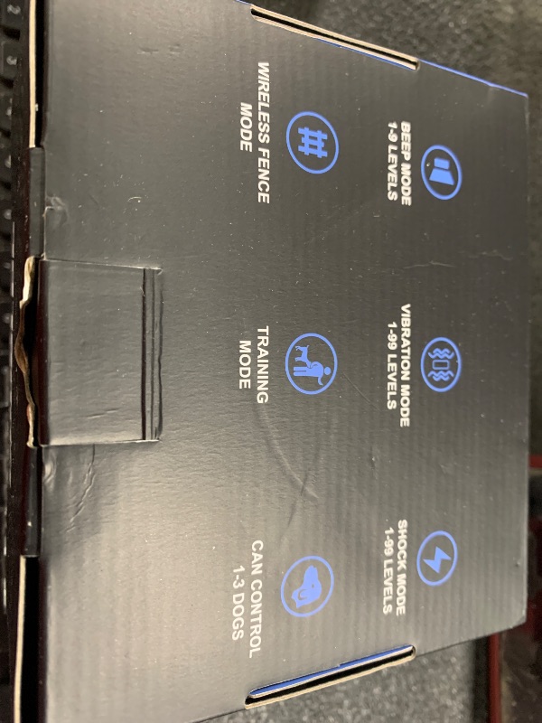 Photo 1 of CPPSLEE Wireless Fence for Dogs, Electric Fence for Dogs, Wireless Dog Fence, Electric Dog Fence, Wireless Dog Fence System with Training Collar Adjustable Fence Range to 1000ft