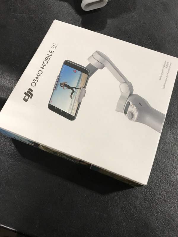 Photo 1 of DJI Osmo Mobile SE, 3-Axis Phone Gimbal, Portable and Foldable, Gimbal Stabilizer for iphone, Andriod, ShotGuides, ActiveTrack 6.0, Vlogging Stabilizer for Youtube, TikTok, Travel