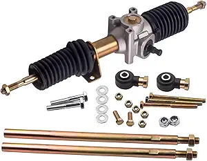 Photo 1 of Tuningsworld Steering Rack and Pinion with Tie Rod Ends for Polaris RZR S 800 EFI 2009-2014, RZR 800s Steering Gear Box Assembly