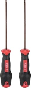 Photo 1 of HARFINGTON 2pcs Hex Screwdriver 2.5mm Magnetic Hexagon Key Metric Driver with 3.94" Shaft Length for RC Model Furniture Repair Electronic